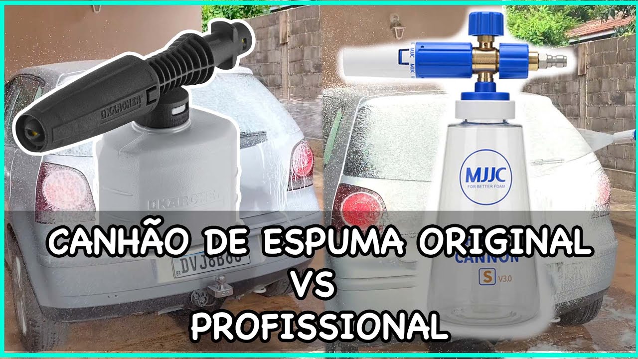 CANHÃO DE ESPUMA ORIGINAL VERSUS SNOW FOAM PRO E AGORA ?
