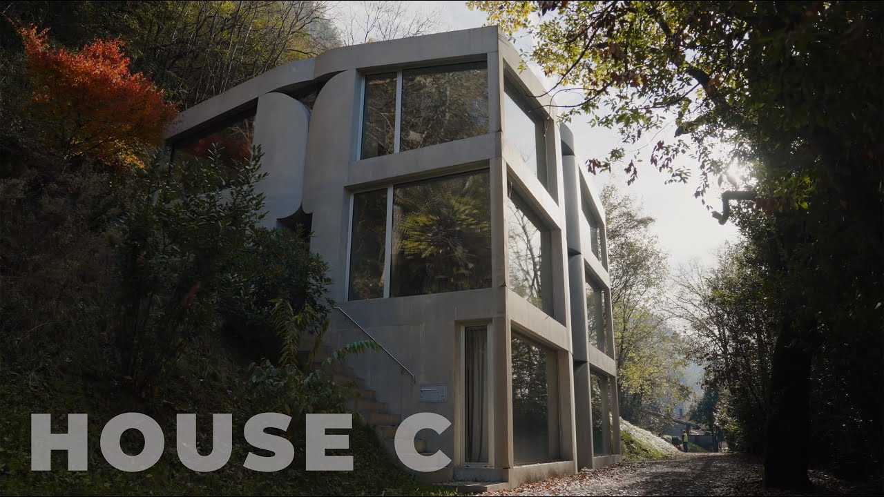 Touring a Sculptural Concrete Home in Switzerland