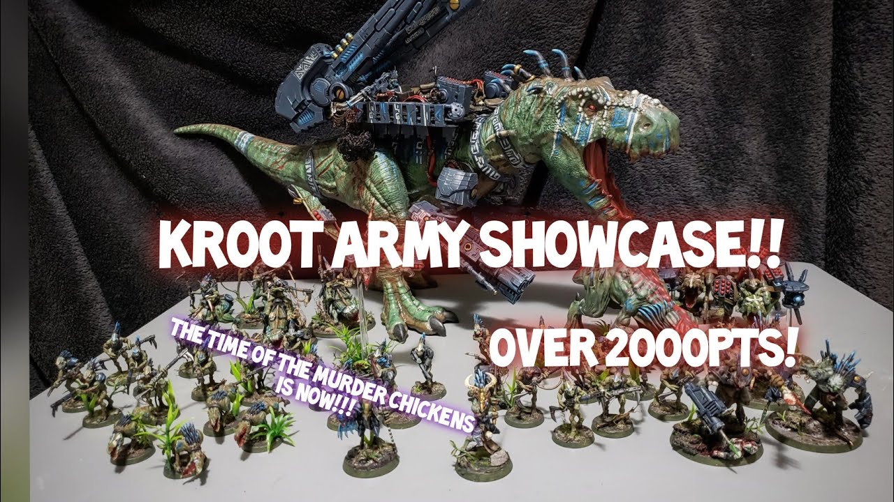 2000+pt All Kroot Army Showcase!