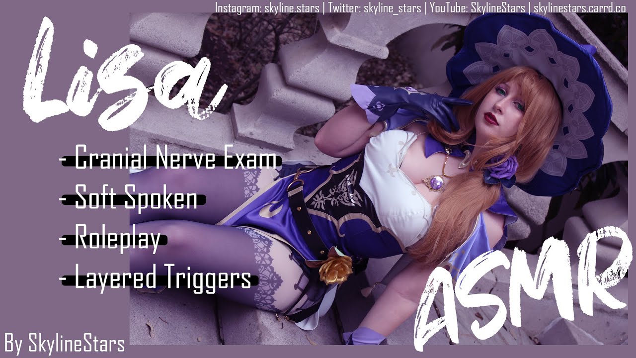 Lisa (Genshin Impact) ASMR | Cranial Nerve, Soft Spoken, Layered Triggers