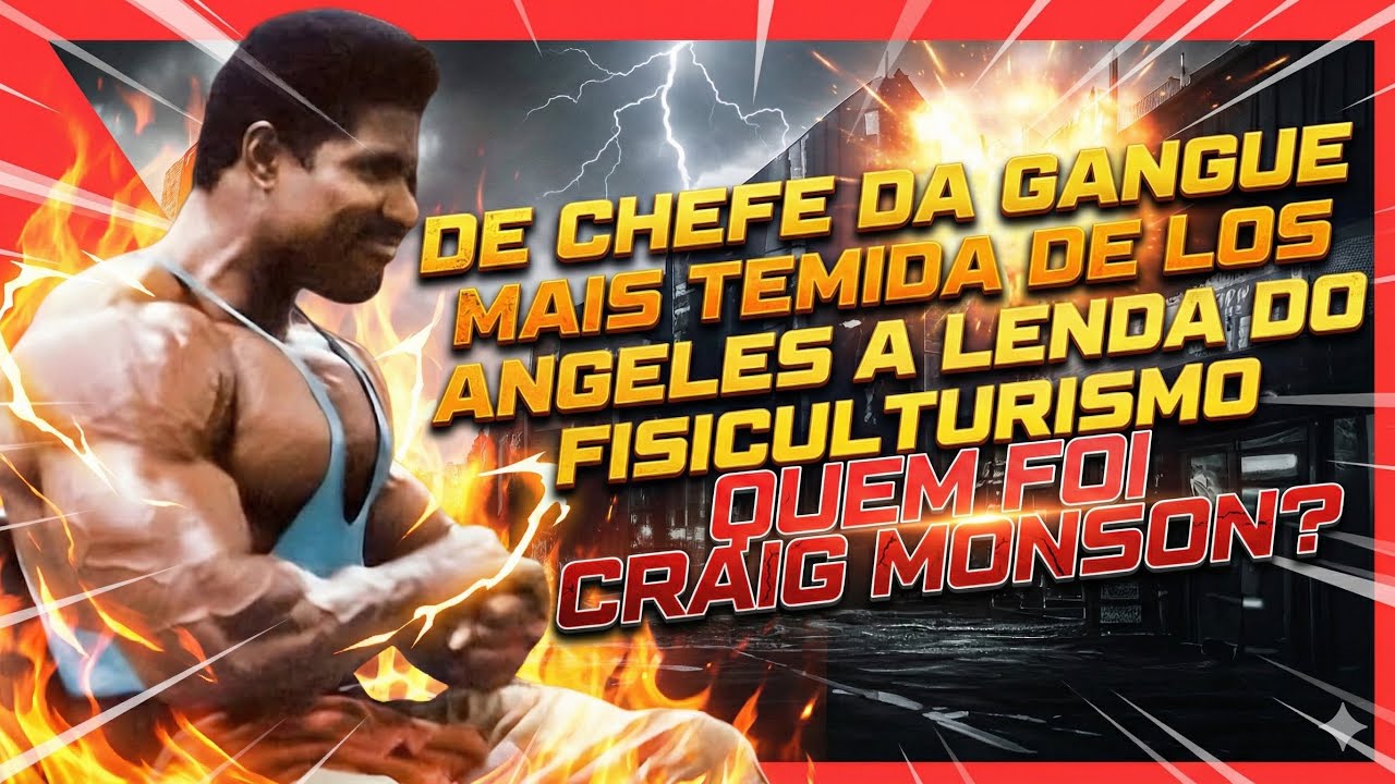 De Chefe da Gangue Mais Temida de Los Angeles a Lenda do Fisiculturismo. QUEM FOI CRAIG MONSON?