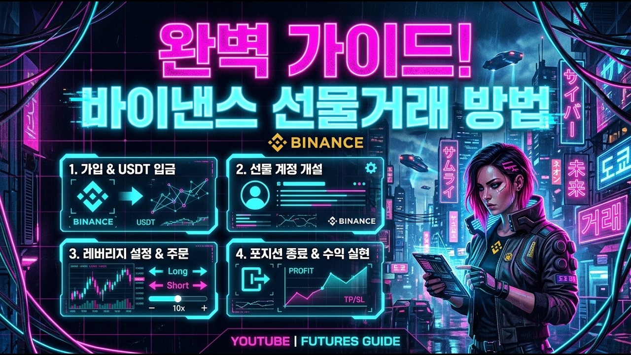 바이낸스 선물거래 방법 ｜2026년실전완벽가이드!!｜가입&middot;입금&middot;선물거래&middot;출금 #바이낸스