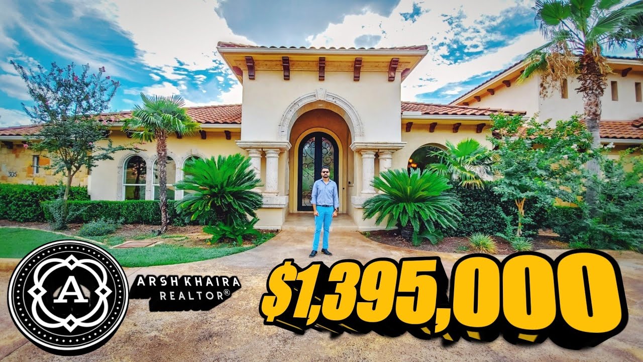 Tuscan style home for sale in Austin, Texas | Lake Travis | Bella Montagna | luxury home