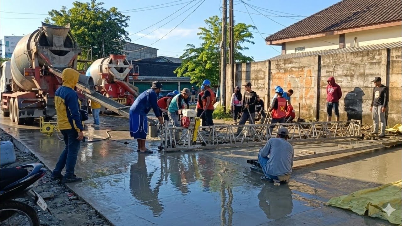 Janji KDM Terbukti‼️Jalan Swatantra Dibeton Tebal Full Wiremesh #kangdedimulyadi #mastriadhianto 