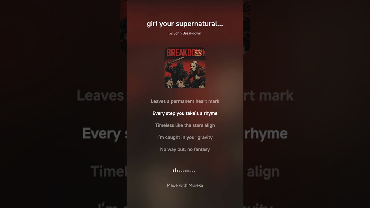Girl your supernatural written by John breakdown performed by Breakdown 
