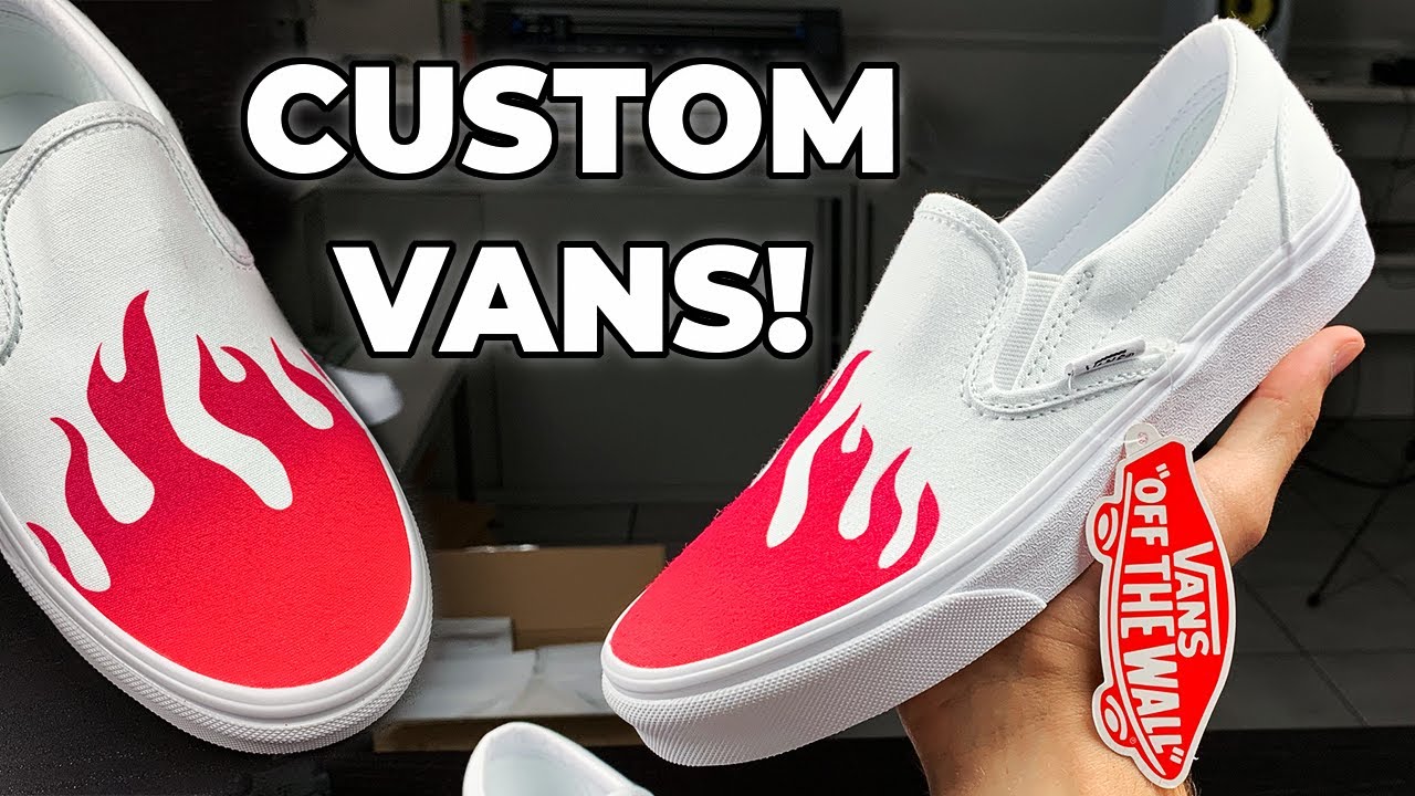 Custom Flame Vans 🔥