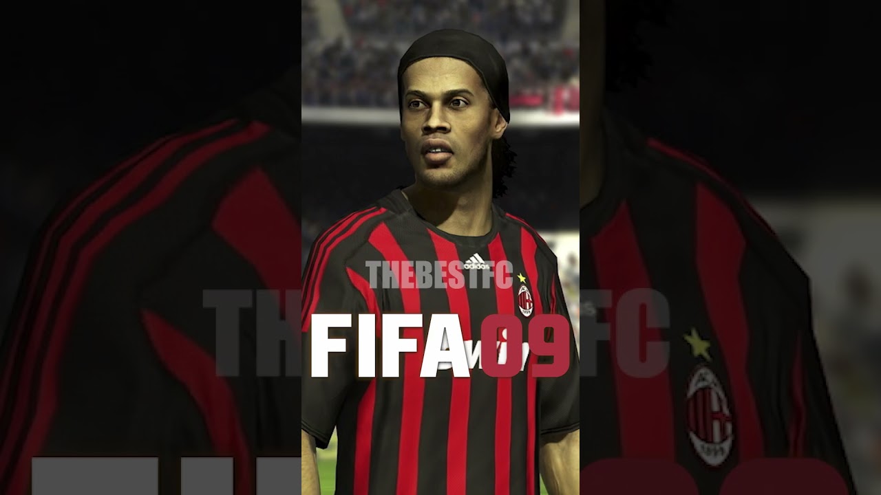 🔥RONALDINHO IN EVERY FIFA GAME (00-24) #FC24 #ronaldinho #short