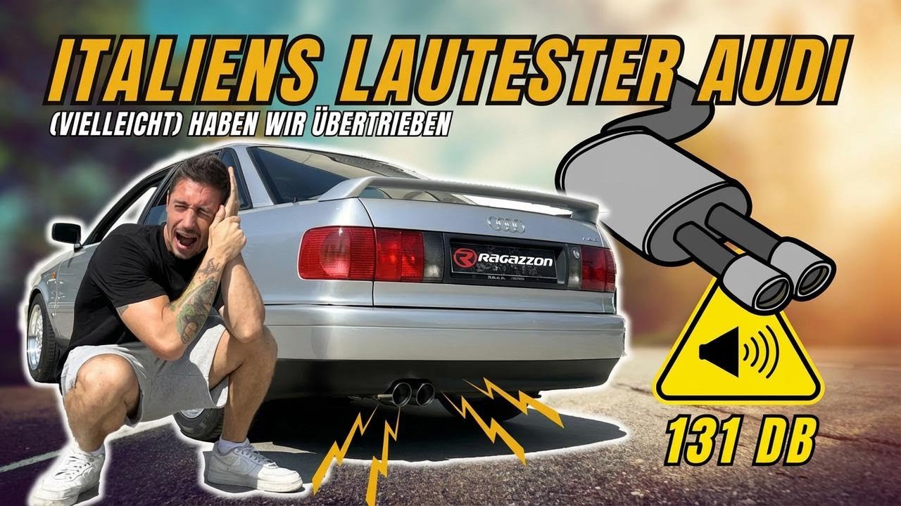 Ragazzon Sportauspuff für den Audi 80 Competition – So klingt's wirklich!