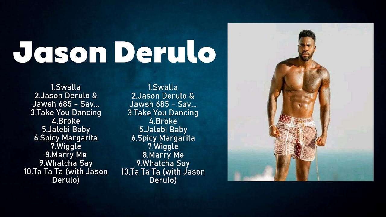 J.a.s.o.n. .D.e.r.u.l.o. Full Album ~ New Playlist ~ Special Songs ~ Best Pop Music Playlist 2024