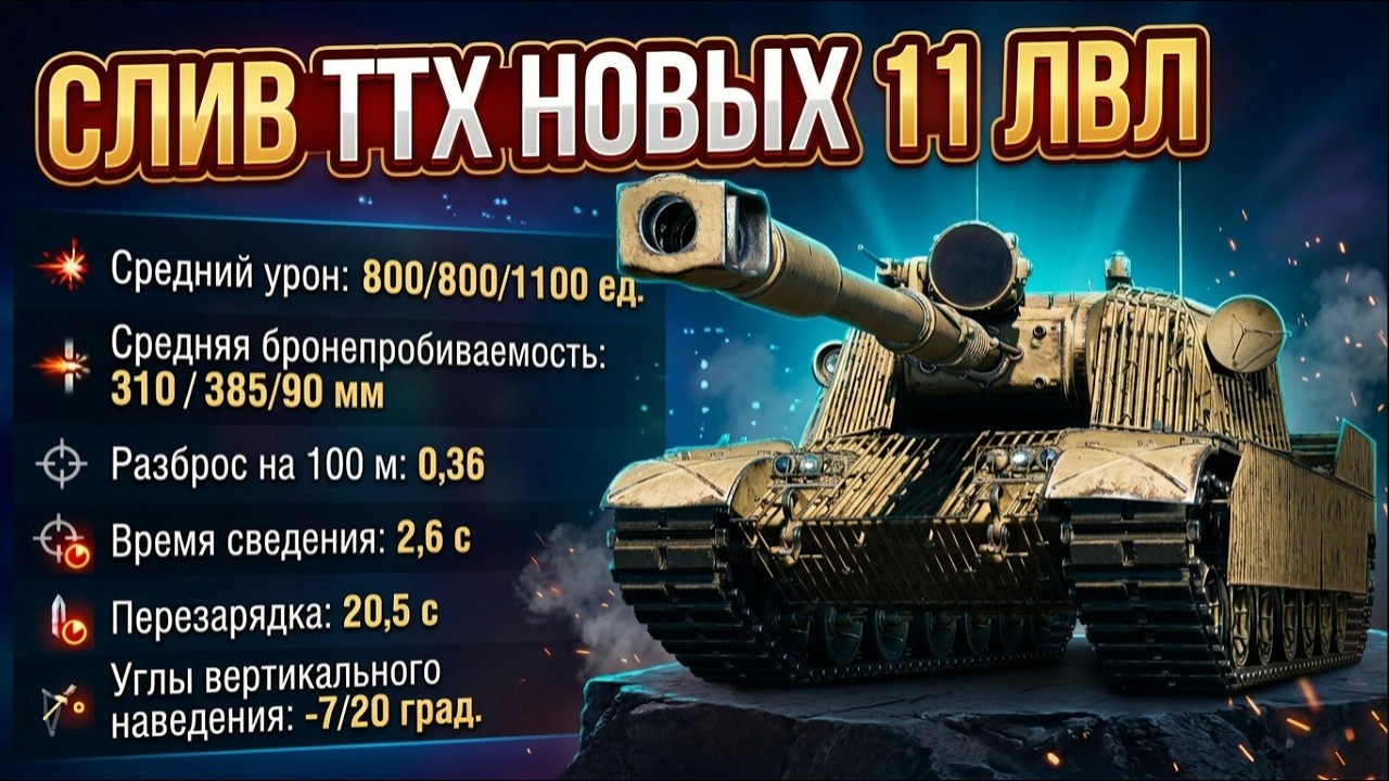 РАНДОМУ КОНЕЦ!? ВСЕ ТТХ НОВЫХ 11ЛВЛ - Gorilla, Fauteur, Executor