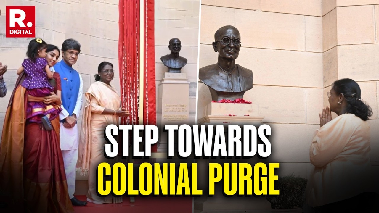 Step Towards Colonial Purge: Rajaji Bust Unveiled At Rashtrapati Bhavan | Trending Show