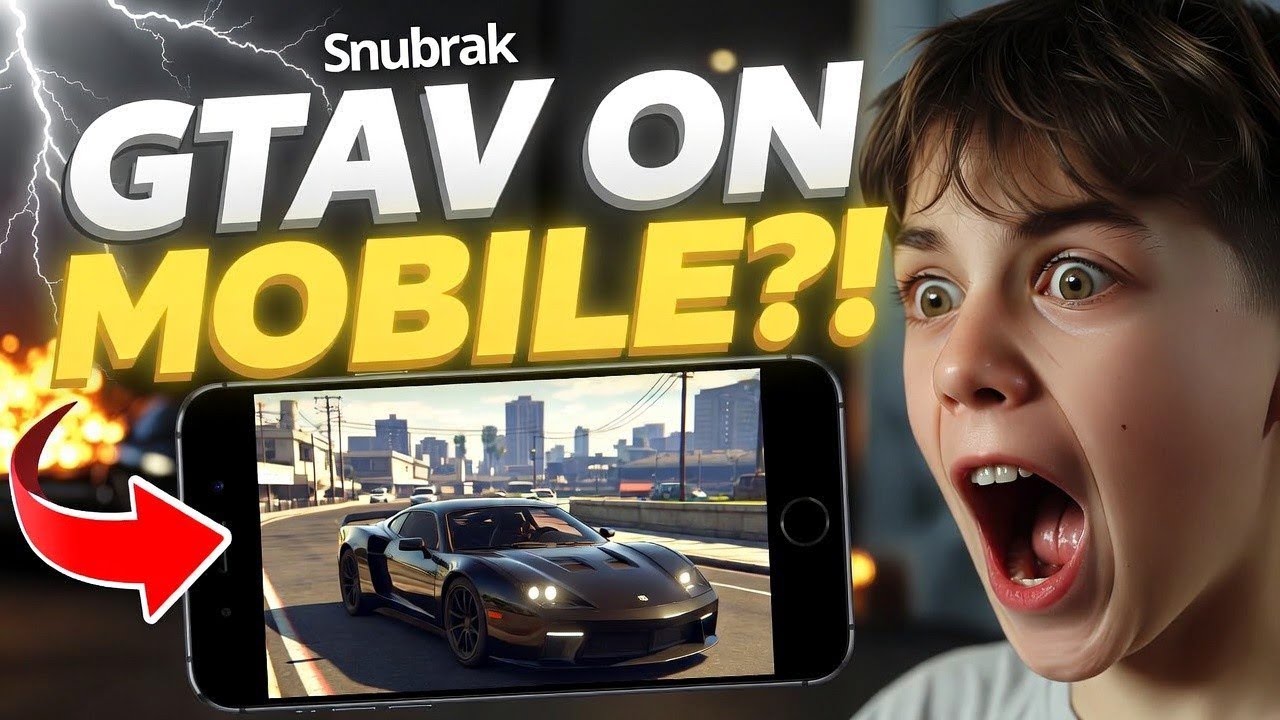 Play Gta v on mobile
