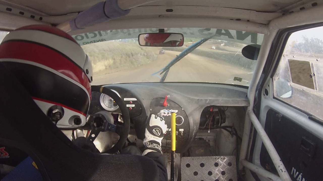 Onboard Raúl Medín final autocross Carballo 17 septiembre 2016