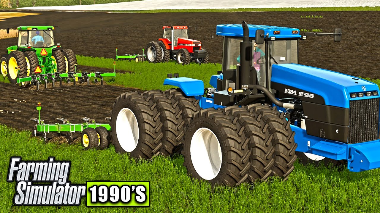 BUYING THE BIGGEST TRACTOR OF THE 1990'S! (500HP)  | FARMING SIMULATOR 1990'S
