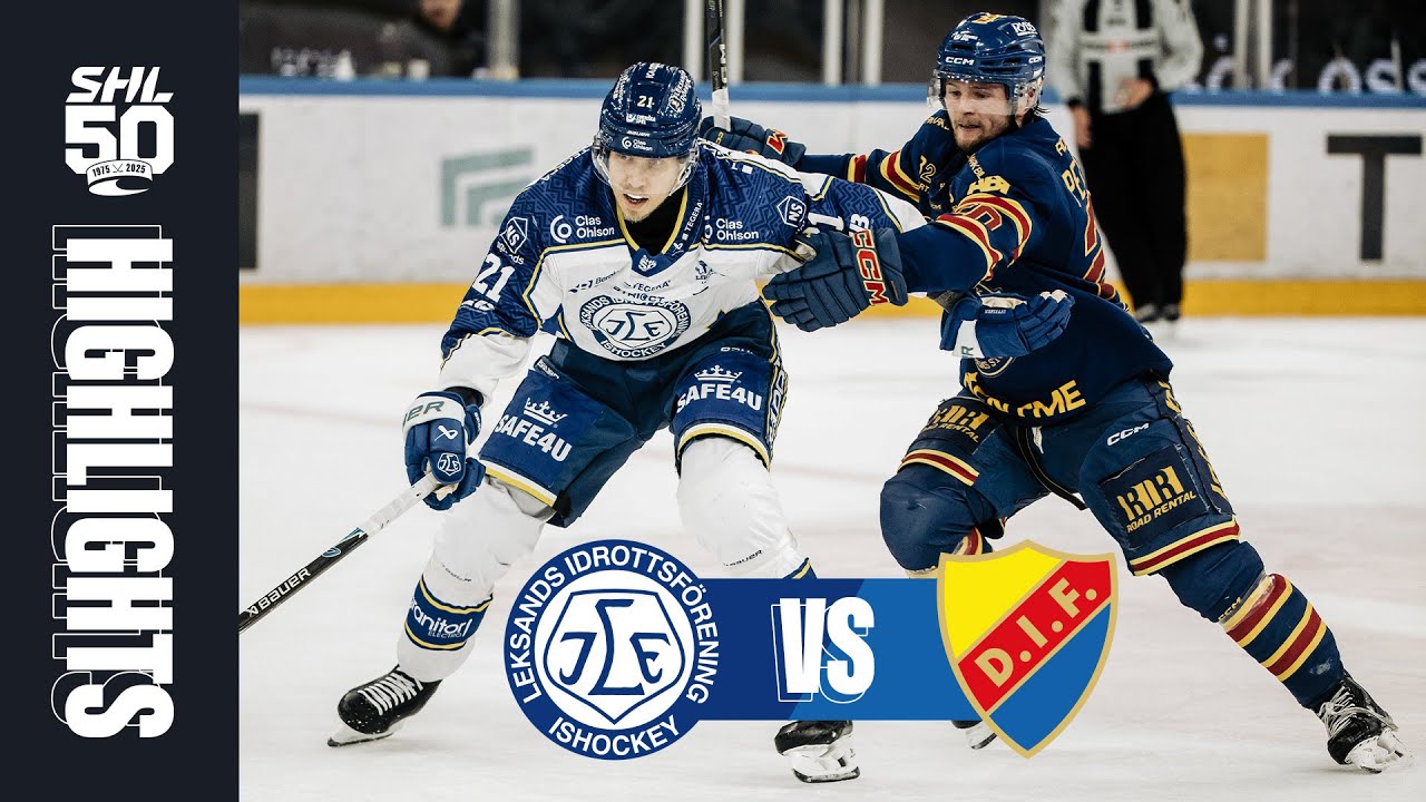Leksand vs Djurg&aring;rden | 25 Oktober 2025 | Highlights