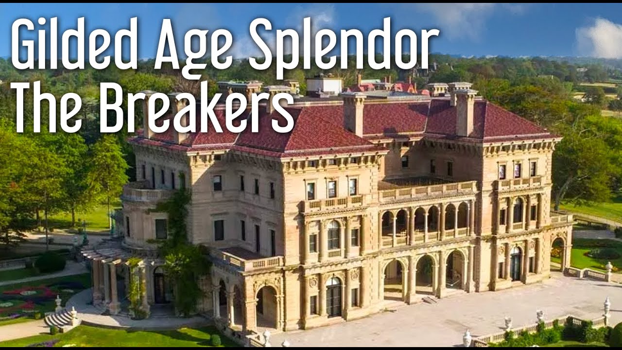 Gilded Age Splendor. The Breakers in Newport, RI