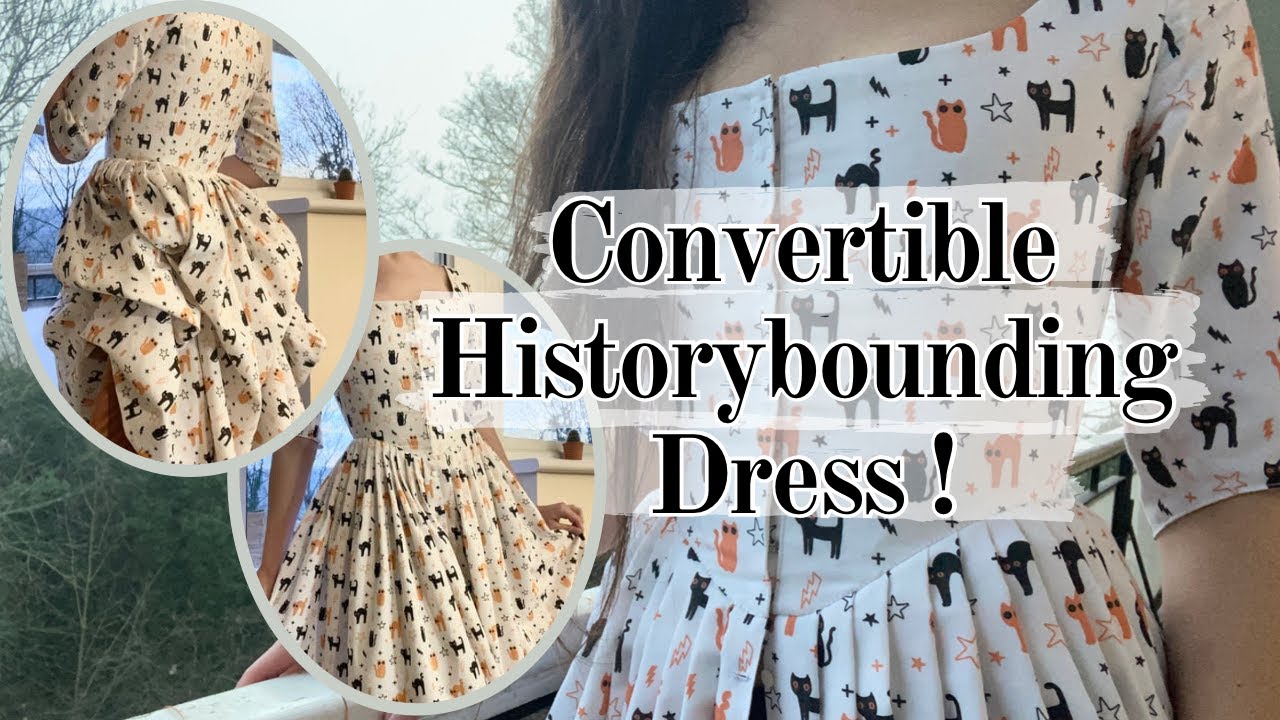 18th Century Historybounding - Convertible Polonaise Dress