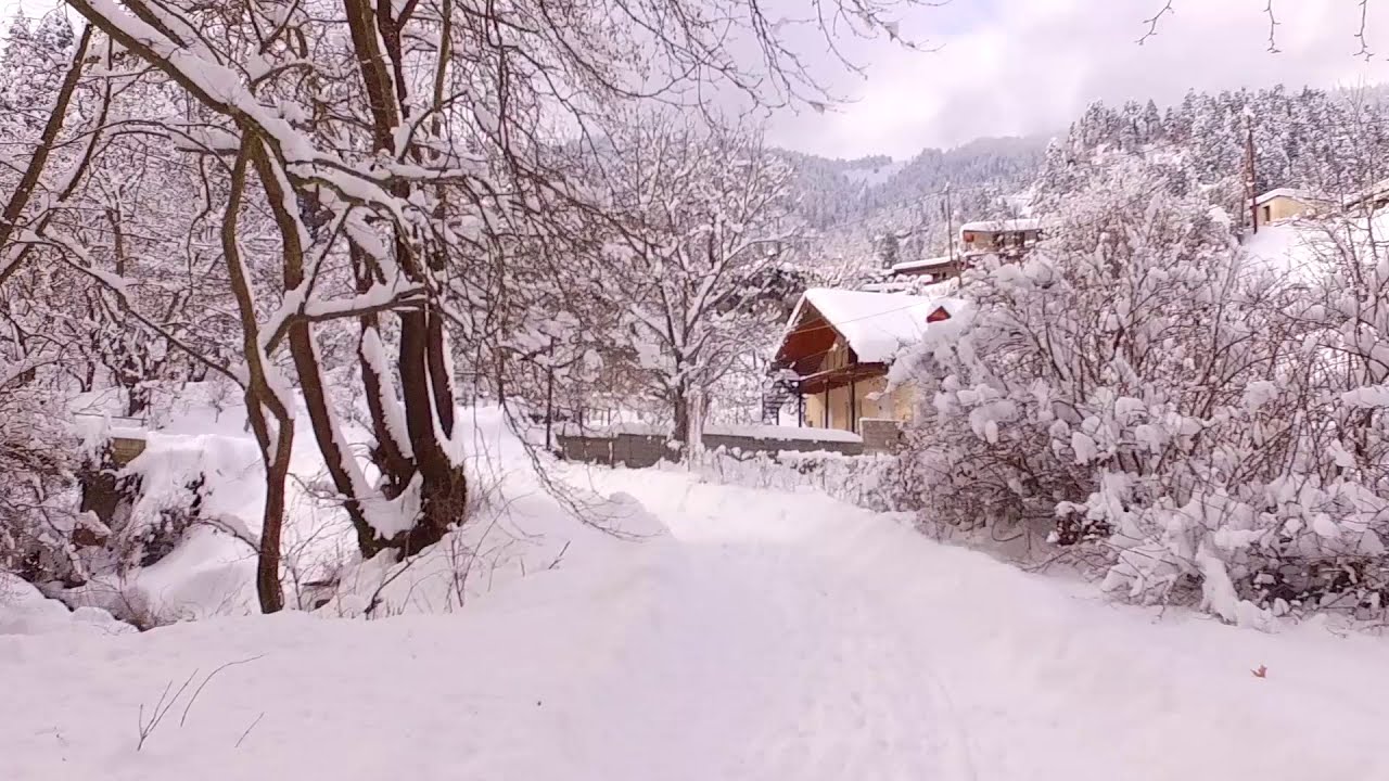 Aerial Paleochori - ❆The snow episode❆