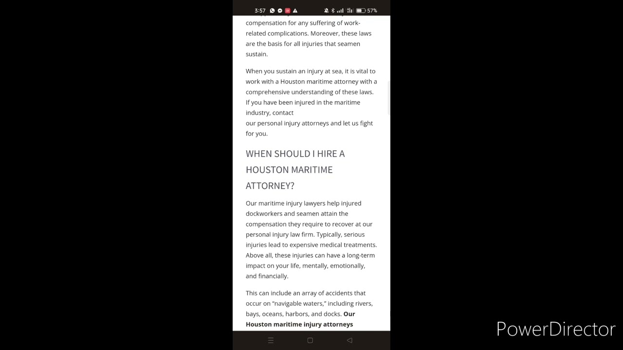Houston Maritime Attorney || 2022