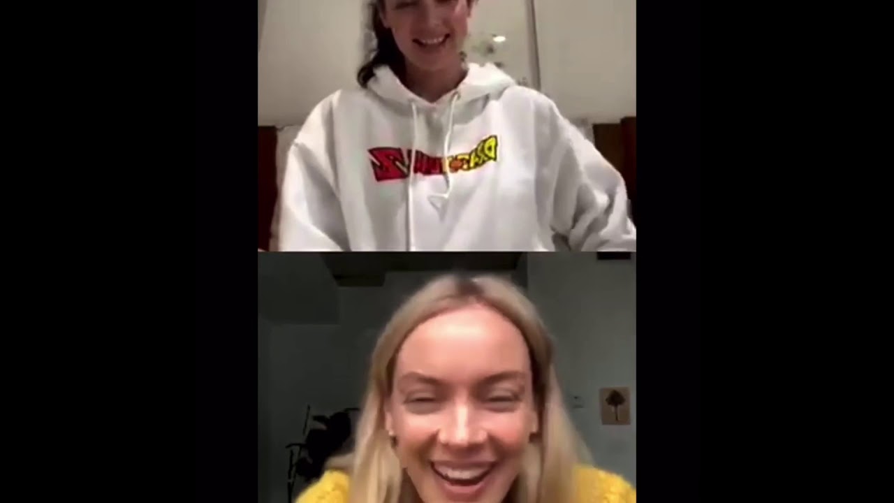 Instagram Live Adelaide Kane & Rachel Skarsten | 25.03.2020