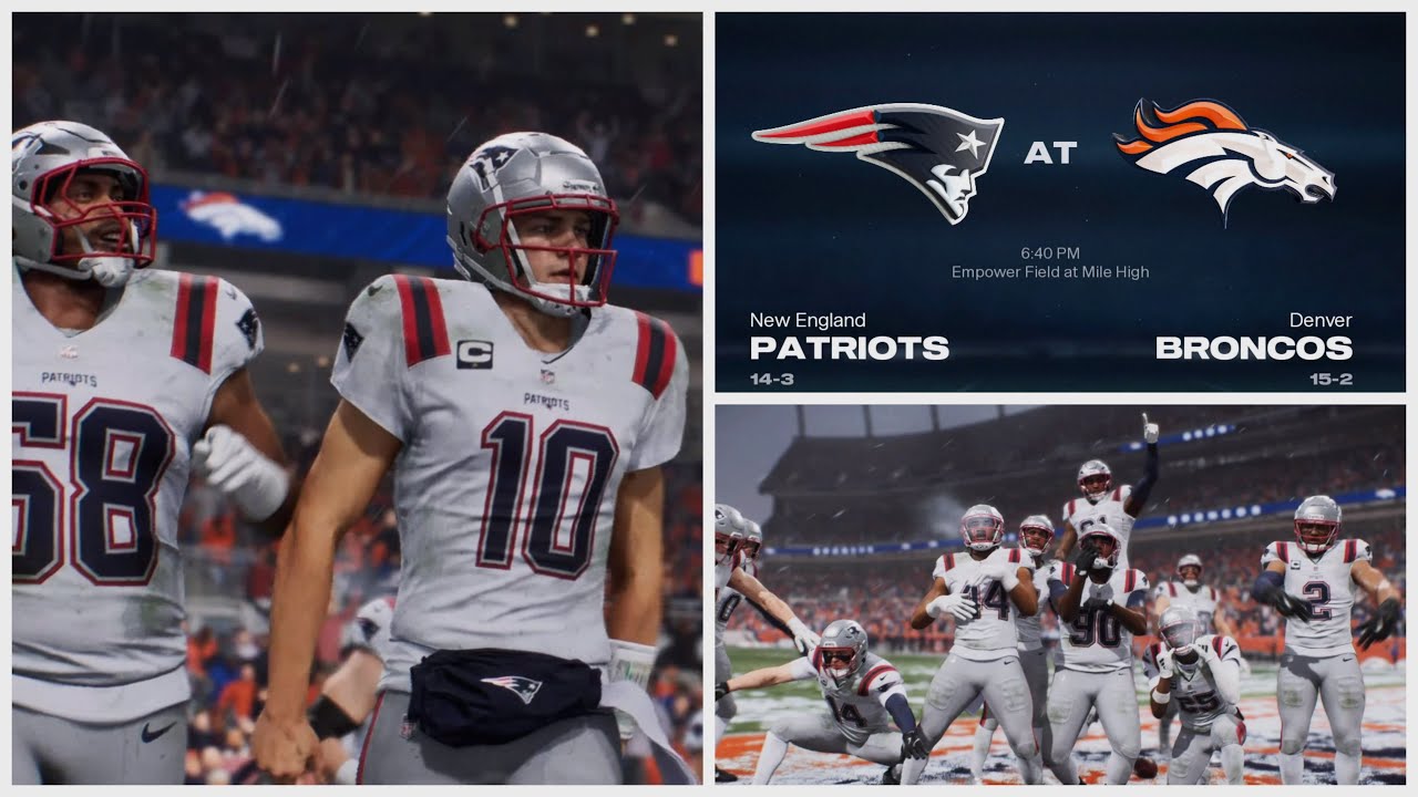 Madden NFL 26 | AFC Championship: Patriots vs Broncos