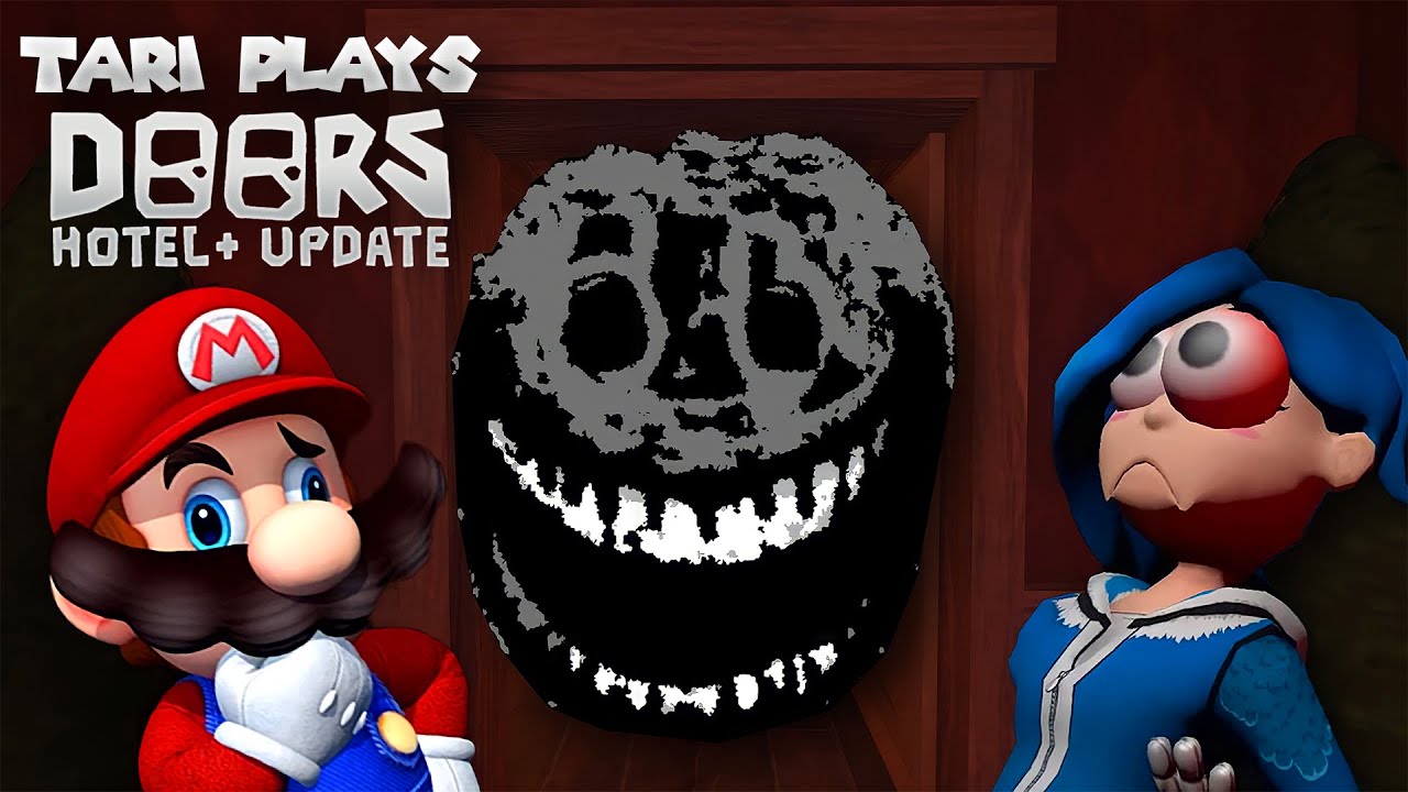 Tari Plays: Roblox DOORS (HOTEL + UPDATE) with Mario!