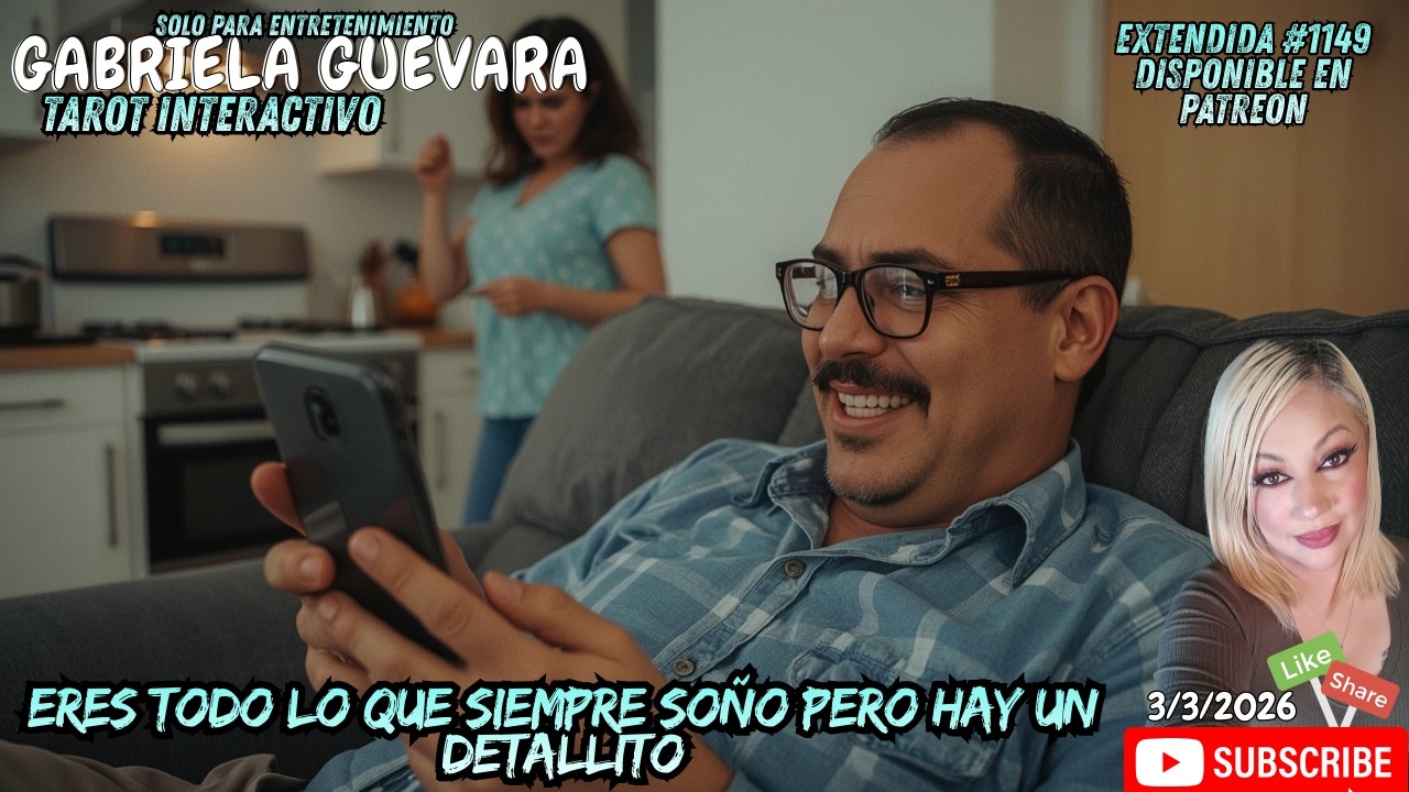 Eres todo lo que siempre soño pero hay un detallito #tarot EXTENDIDA #1149