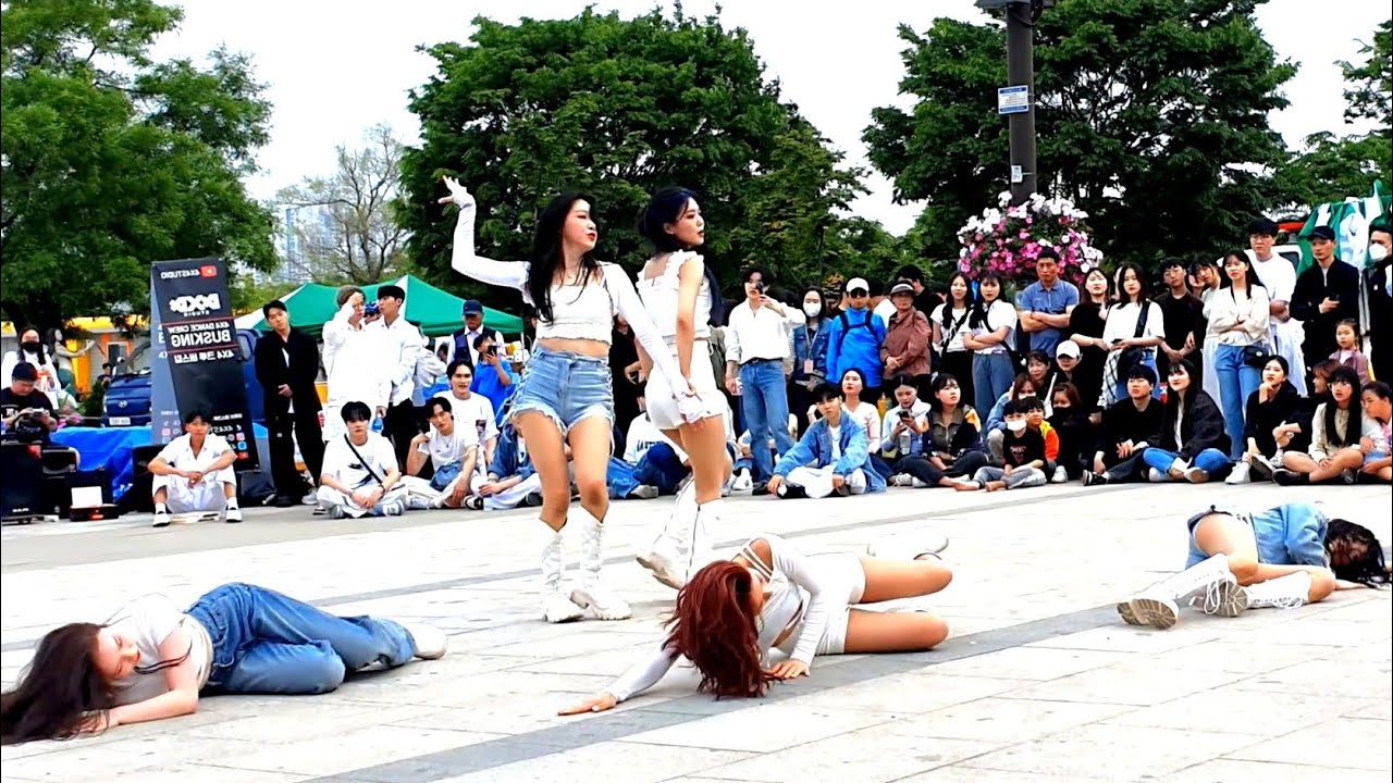[STREET ARTIST] 4X4 STUDIO: AILEEN. SPLENDID FIRST YEOEUIDO BUSKING (I AM). 230513.