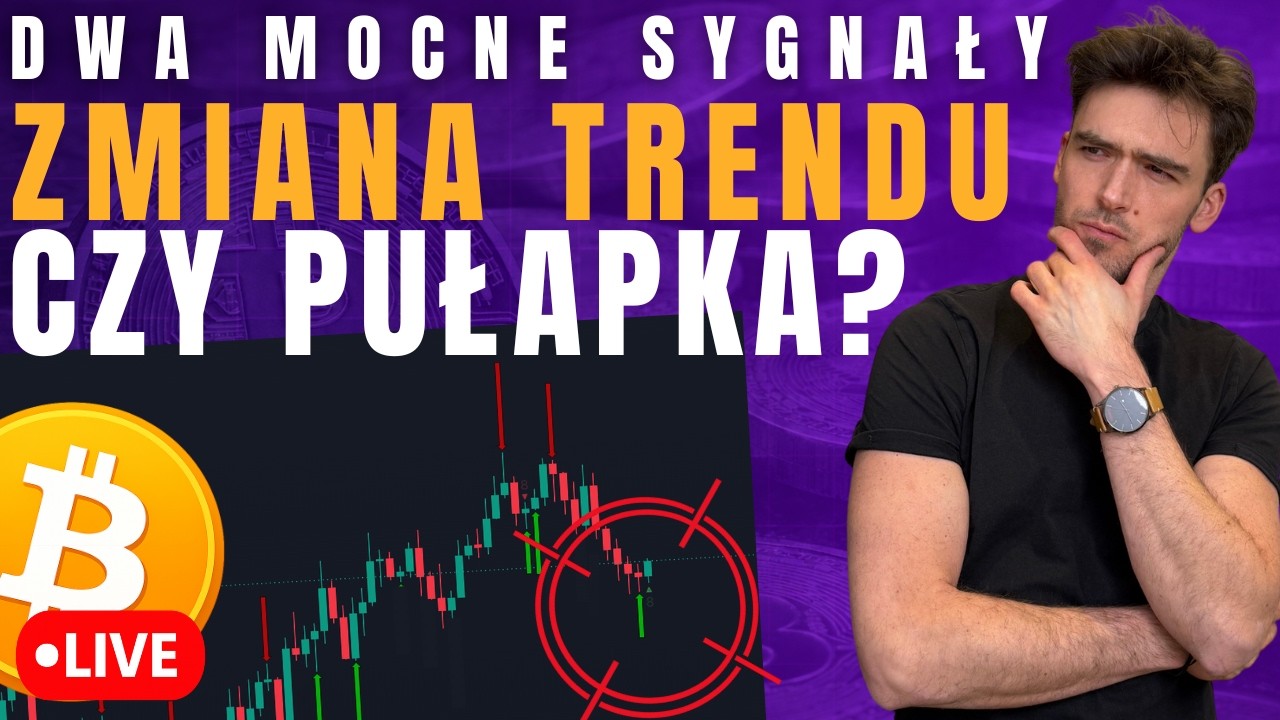 Bitcoin i Nowe Sygnały z Wykresu - Większość Jeszcze Tego Nie Widzi | BTC Analiza LIVE