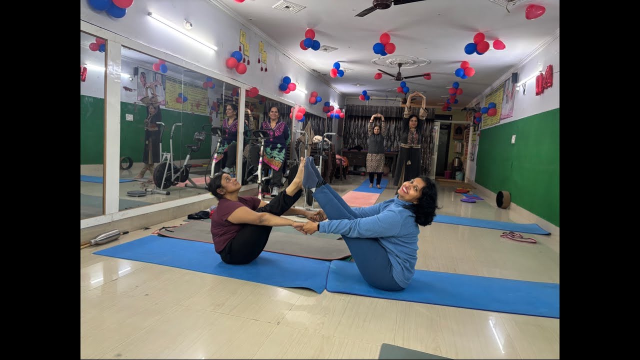 Yoga session for fat loss and good health with Dr. Sandhya