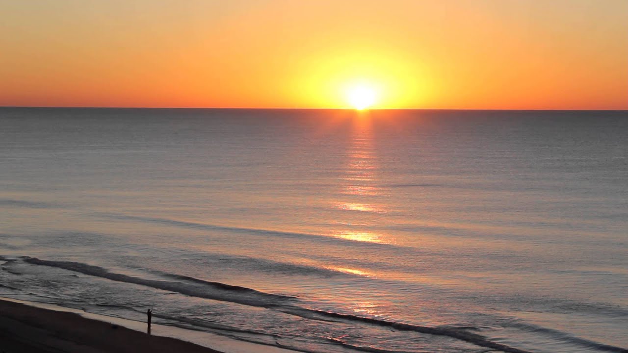 Sunrise at Myrtle Beach, South Carolina, USA