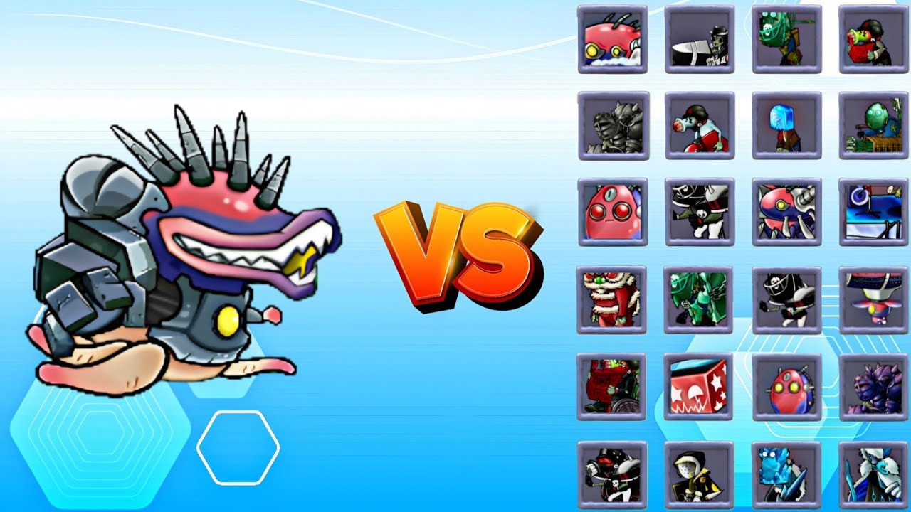 Mechanical Cherrizilla Full Buff vs All Zombies Max Level | PvZ Fusion 2.8.1