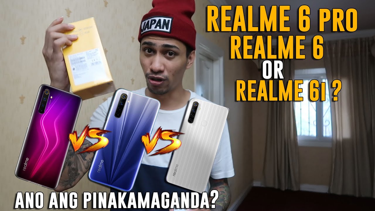 REALME 6, 6PRO OR 6I | ANO ANG PINAKA MAGANDA?