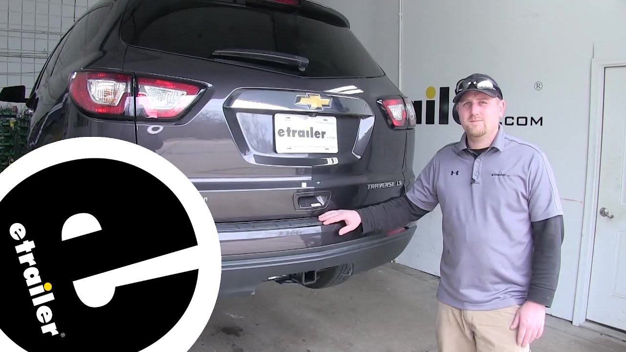 Beginner’s Guide to Installing the etrailer Trailer Hitch Receiver on a 2016 Chevrolet Traverse