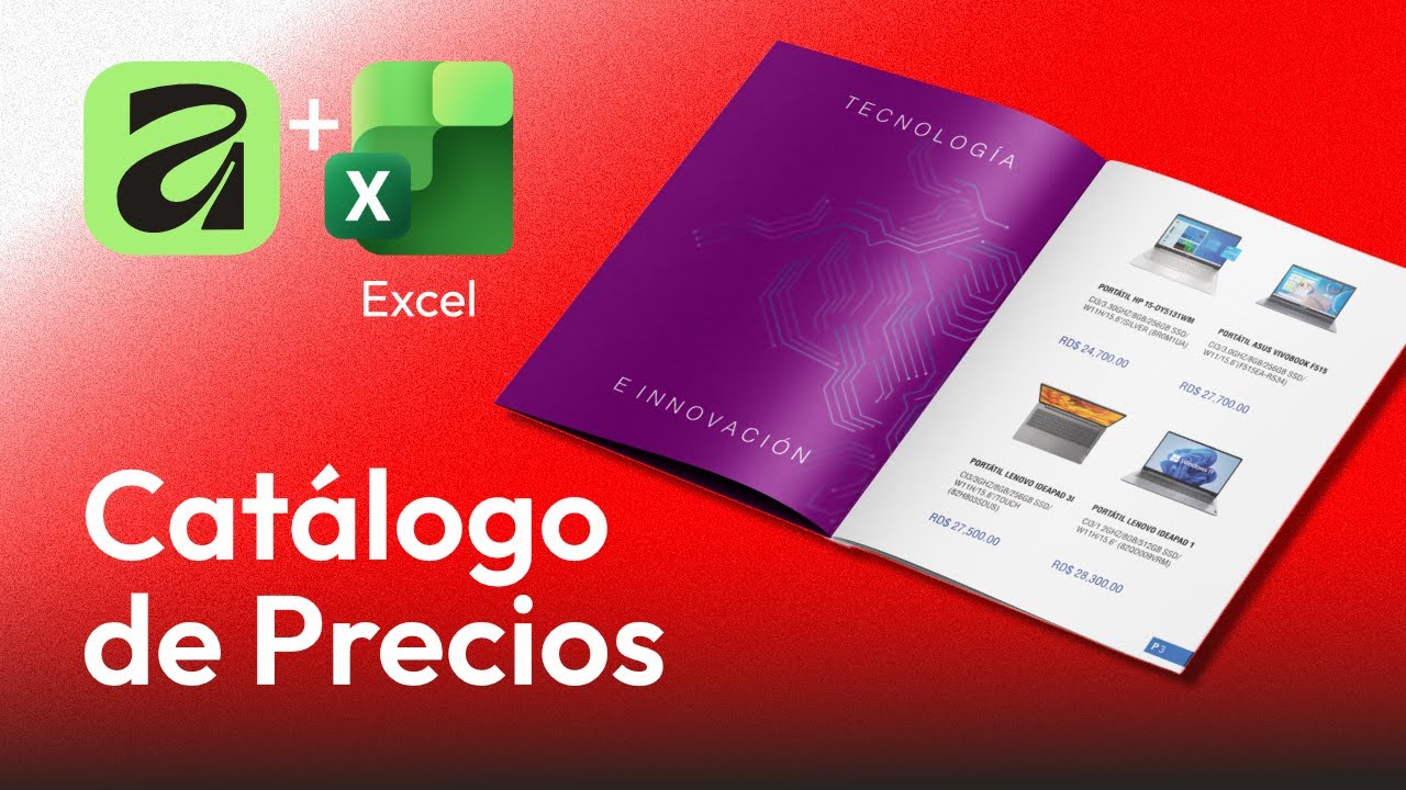 Combinación de datos: ¿Cómo generar un CATÁLOGO de precio en Affinity 3?