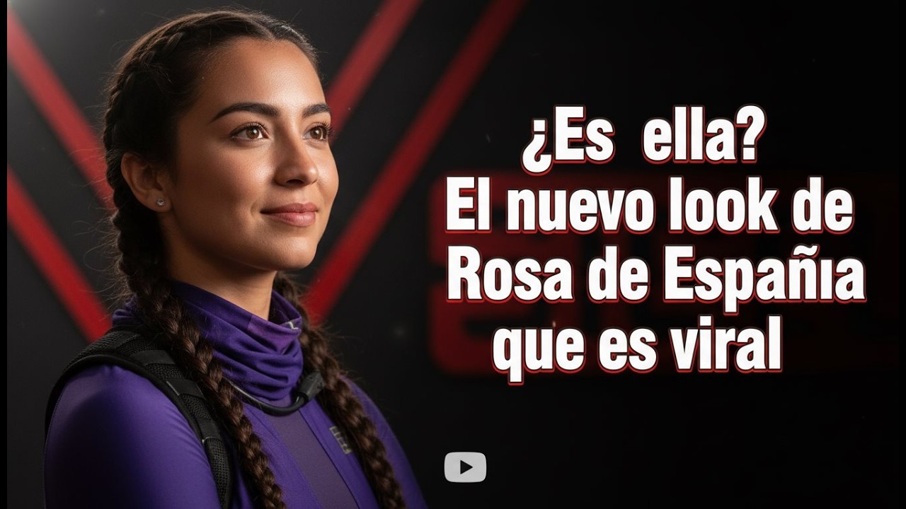 ¿Es ella El nuevo look de Rosa de España que es viral
