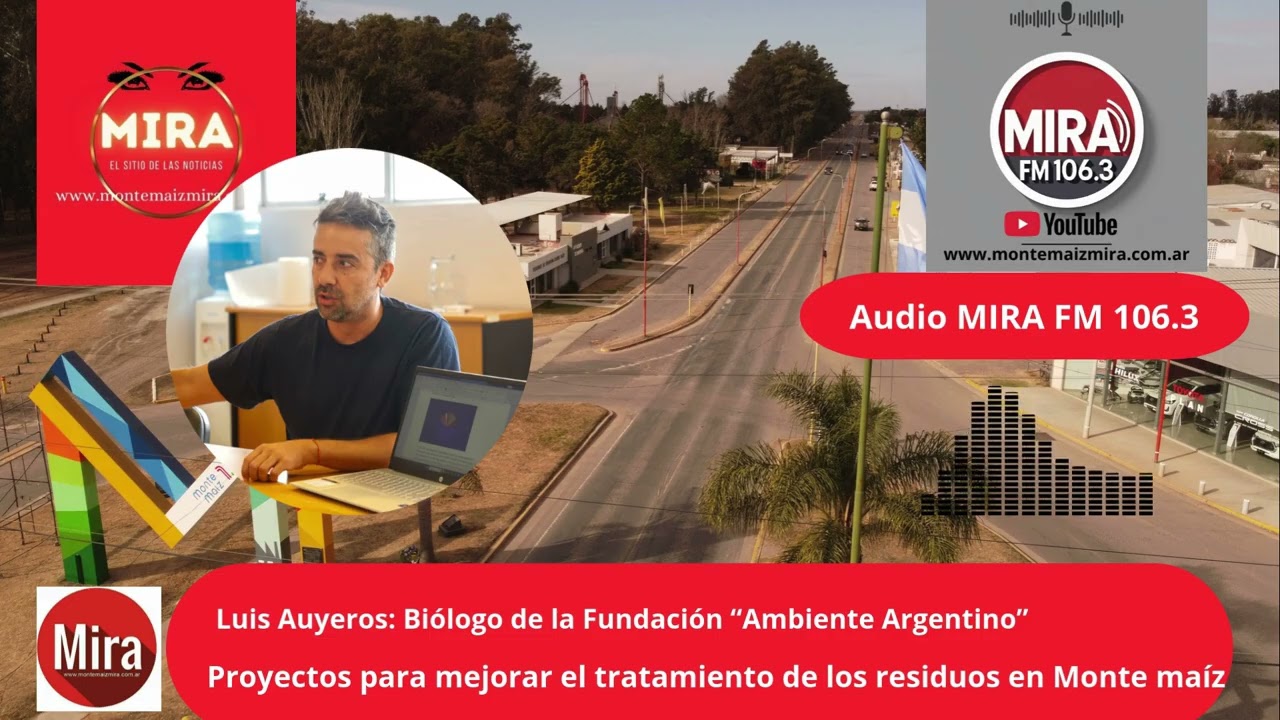Luis Auyeros: Biólogo de la Fundación 