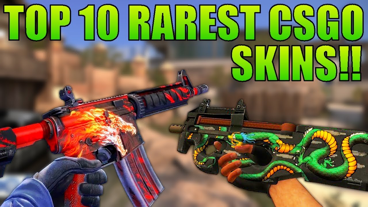 The Top 10 RAREST SKINS in CSGO!! (2019) | TDM_Heyzeus