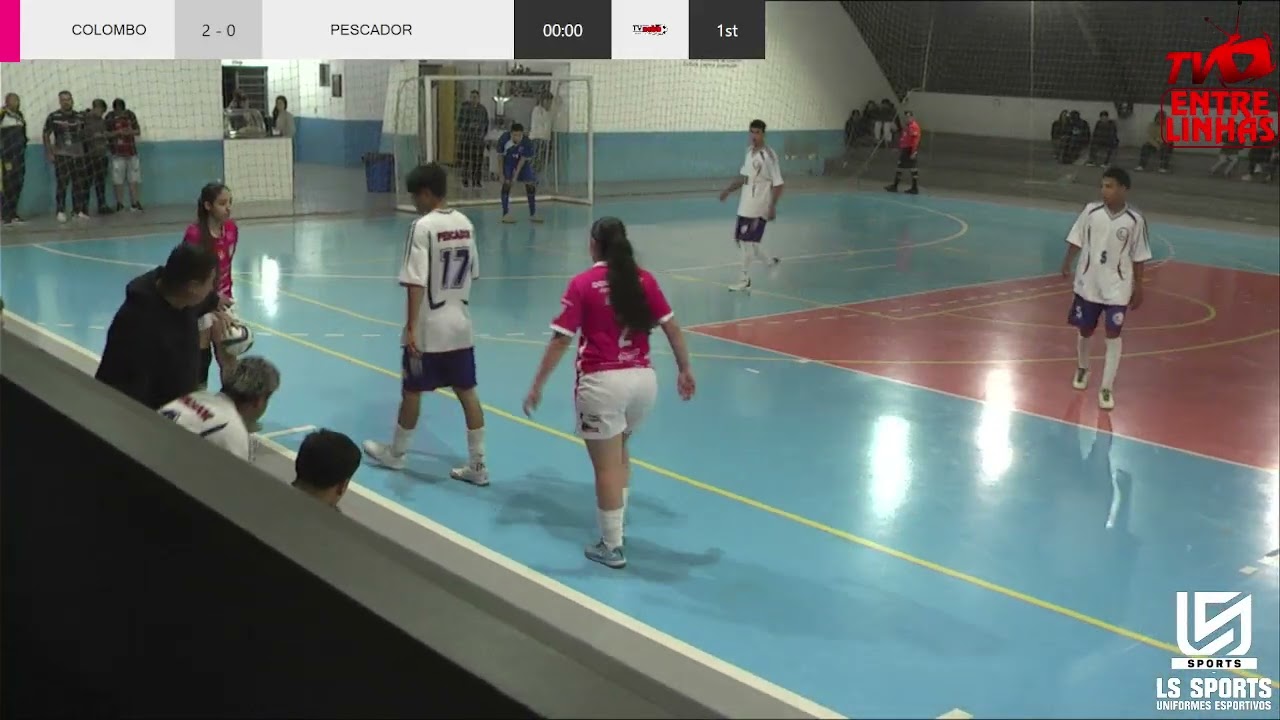 PESCADOR FUTSAL x COLOMBO CEP - 29&ordm; TA&Ccedil;A DA UVA SUB - 17