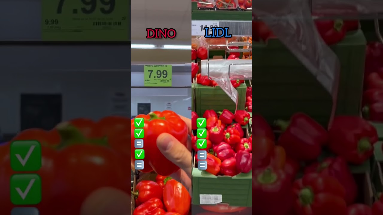 Robię te same zakupy w Lidlu i polskim Dino 🛒