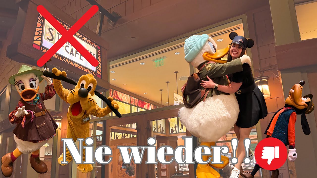 Donald's Tales of Adventure Character Dinner im Disneyland Resort – leider eine Enttäuschung! 😢
