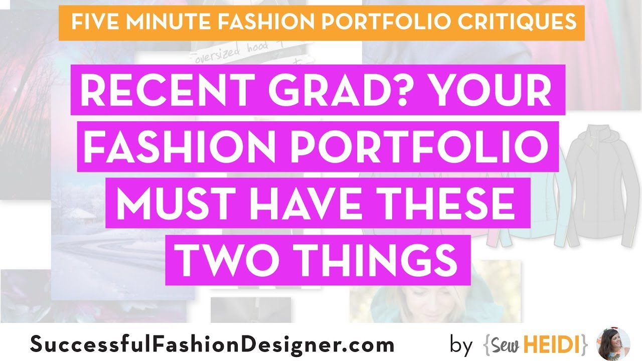 Fashion Design Portfolio: Tips for Students + Entry Level Designers