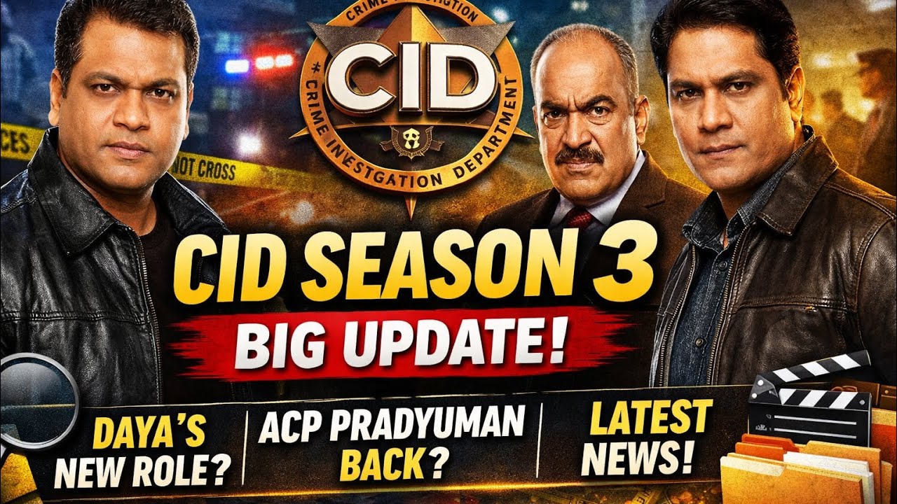 CID Season 3 Big Update in Tamil | Daya New Powerful Role? | CID 3 Latest Breaking News