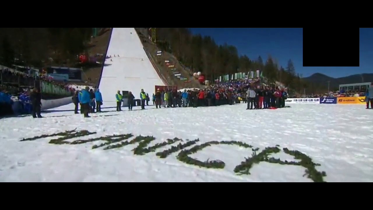 POLSKA DRUŻYNA ZWYCIĘŻA W PLANICY - HYMN POLSKI - PLANICA 23.03.2019