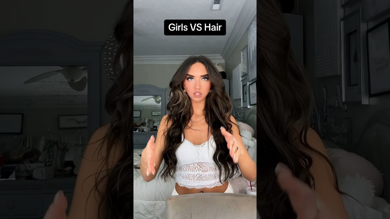 Girls VS Hair wash day #Shorts
