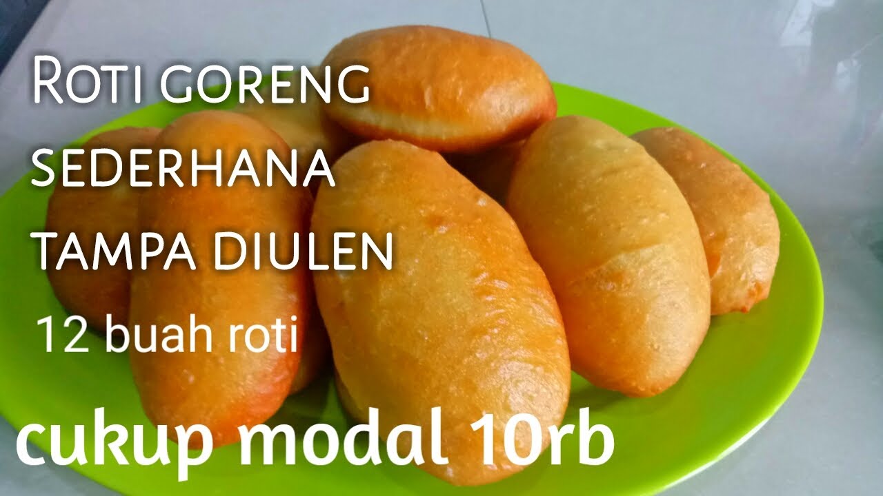 Roti goreng sederhana .