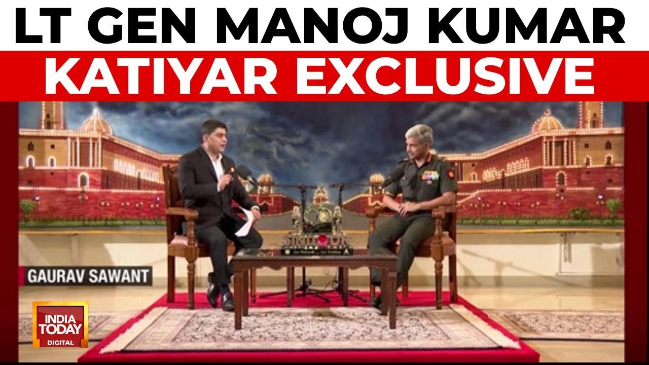 Chakravyuh with Gaurav Sawant | Lt Gen Manoj Kumar Katiyar Exclusive