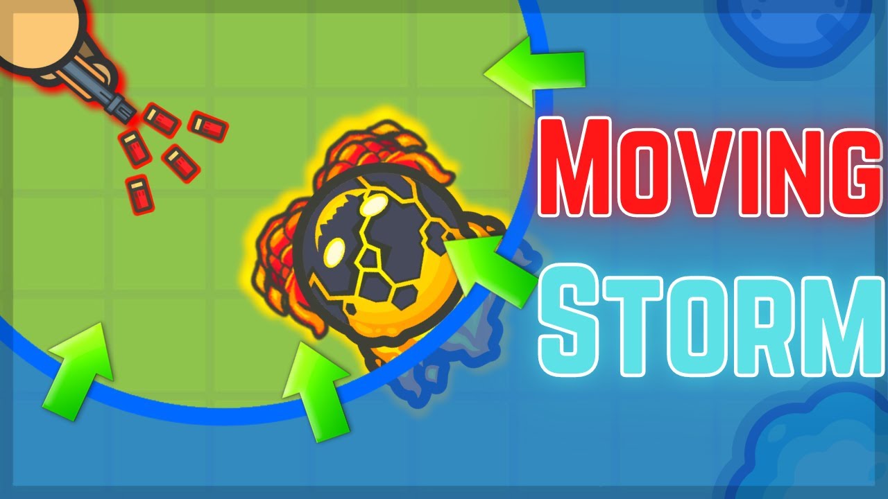 I can ONLY MOVE when STORM is MOVING! | Zombs Royale.io