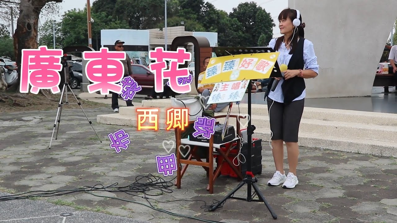 廣東花(布袋戲歌曲_原唱:西 卿)_臻臻好歌(嘉義街頭藝人_歌唱_仁義潭20230426 三)