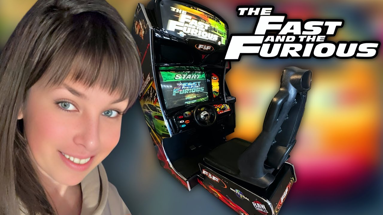 The Fast and the Furious Arcade Cabinet